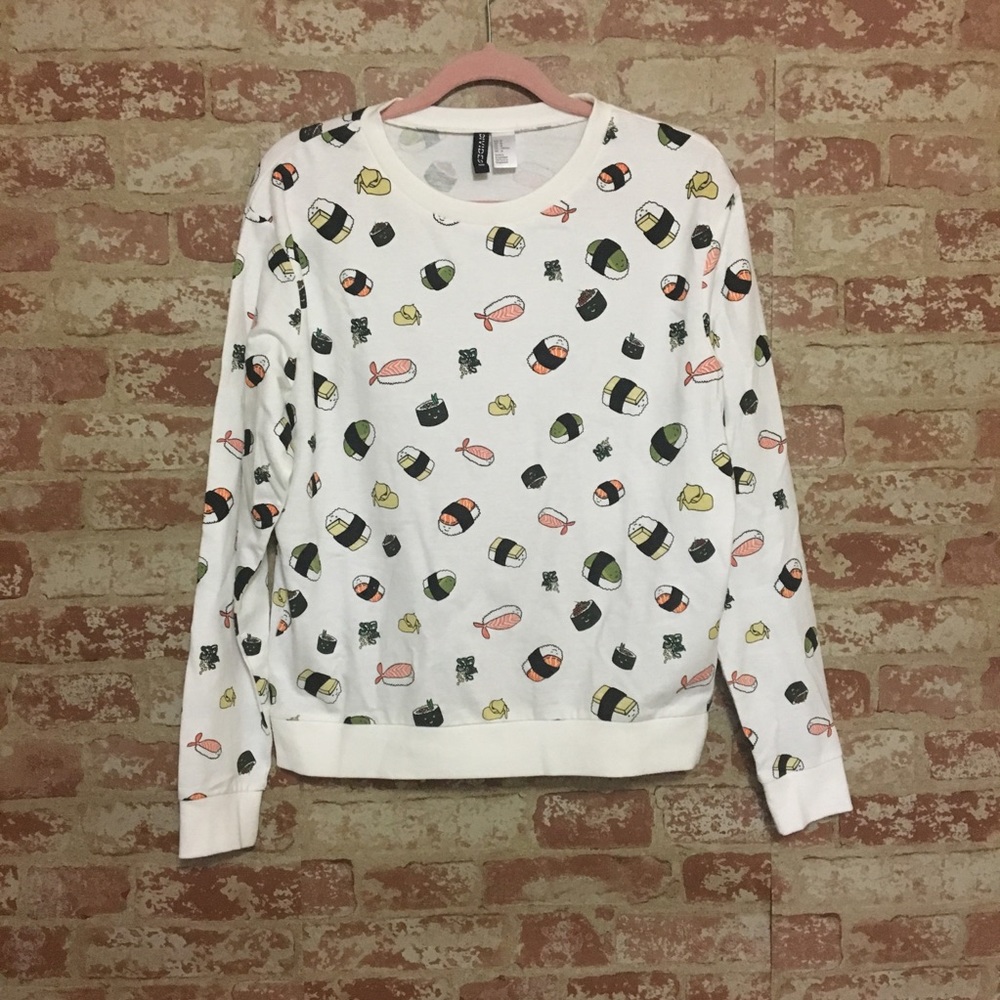 Divided by H&M Sushi print sweater